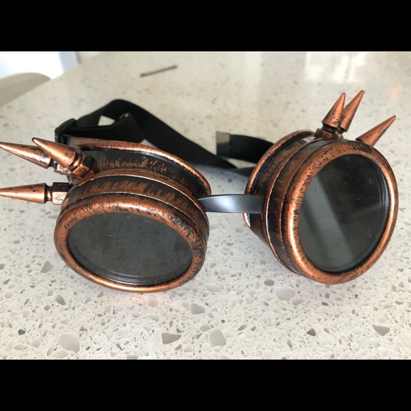 woman man fashion steampunk sunglasse - Picture 4 of 4